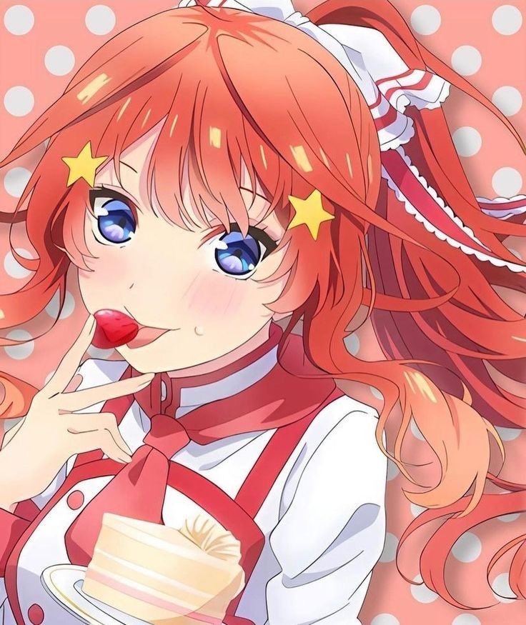 砂誠リチャオブライエンさんがTwitterに投稿した中野五月(五等分の花嫁)のイラスト。
