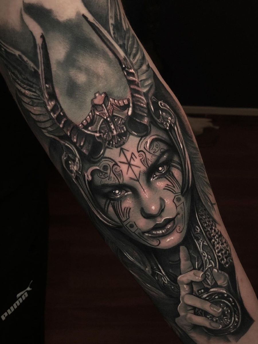 23 Exceptional Valkyrie Tattoo Ideas and Meanings