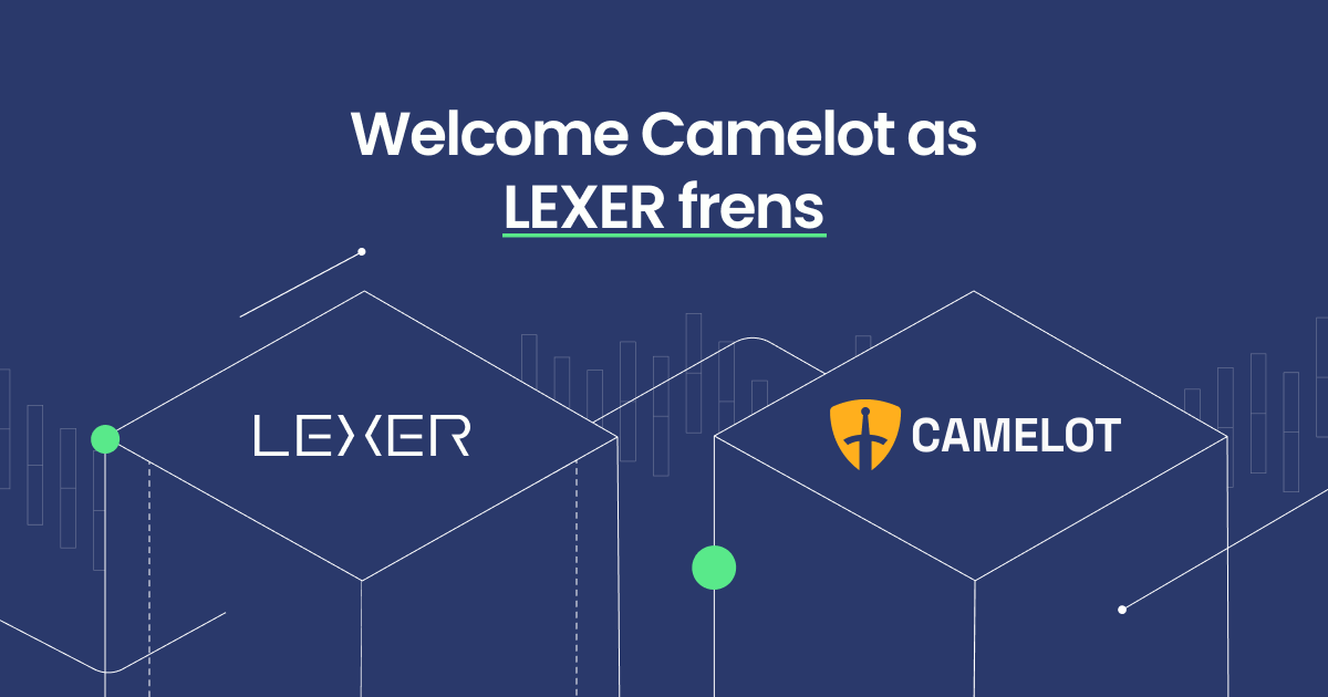 lexermarkets's tweet photo. Welcome @CamelotDEX to join the LEXER Frens! 🎉

Together, we will strive to enrich the Defi ecosystem on Arbitrum.💙🧡 

Join Team Camelot and trade Forex and Crypto with leverage to win up to 500,000 $rLEX. 🏆 

Sign up now: https://t.co/eAo9Y17xde https://t.co/bC7kJnsE03