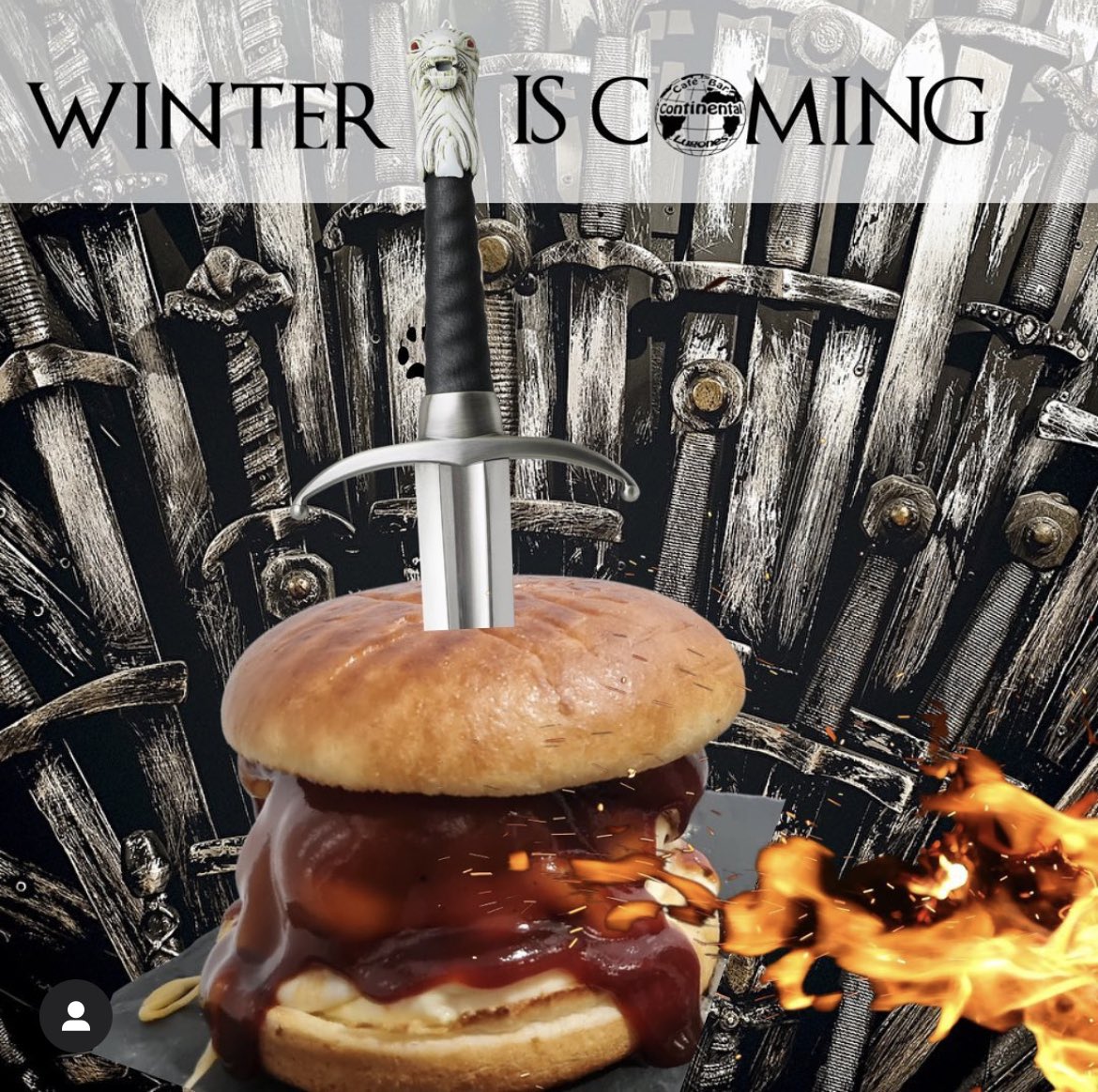 CafContinental's tweet photo. WINTER IS COMING #BarContinental🌍 #Lugones https://t.co/lrGIdEYiLz