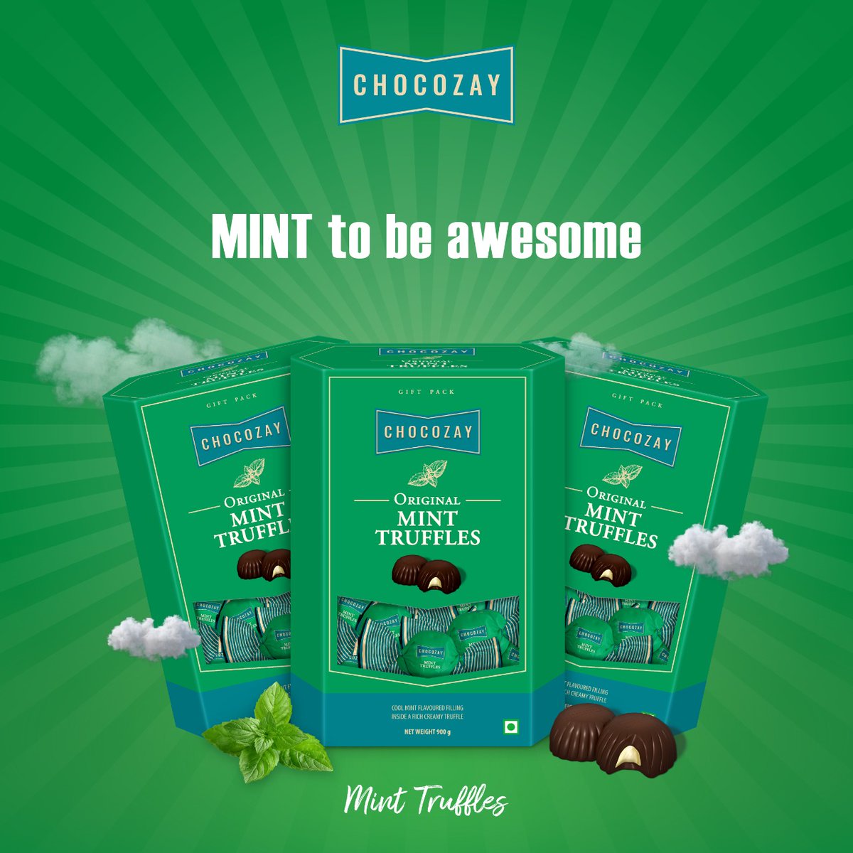 ChocozayIN's tweet photo. You'll fall in love with this! That's our commit-MINT!
#Mint #mintchocolate #truffles #minttruffles #FMCG #fmcgmanufacturer #fmcgdistributor #Chocolate #Chocozay https://t.co/T38oxx1wh1