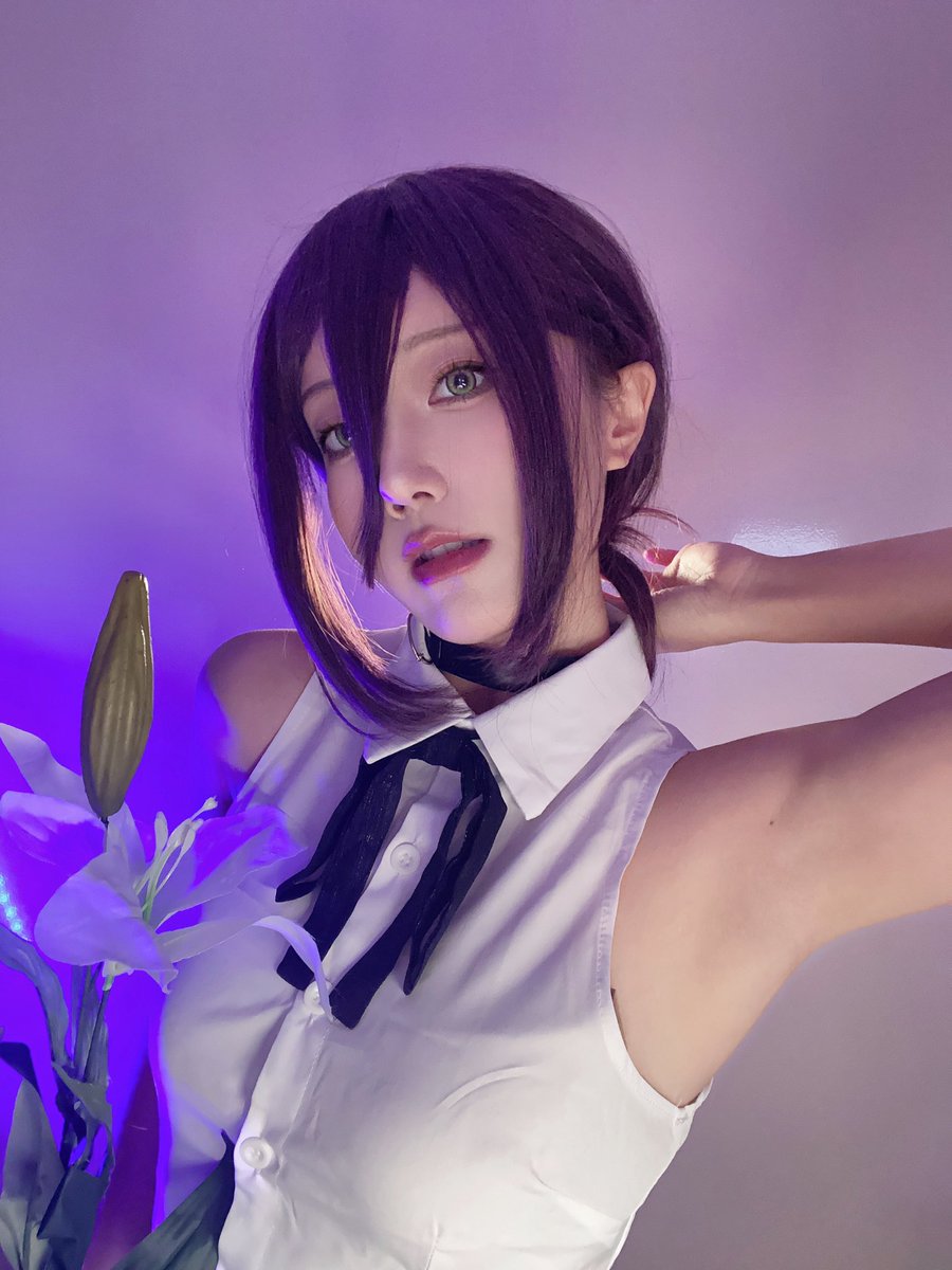 チェンソーマン レゼ コスプレ 衣装 ウィッグ 首輪 靴下付き 変装 仮装