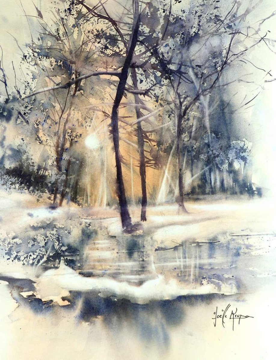 Joëlle Krupa l'Aquarelle