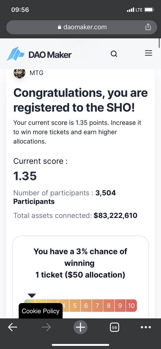 MTG_DAO's tweet photo. Let’s get it to $100M! 🤘 https://t.co/YdWiMIXyga