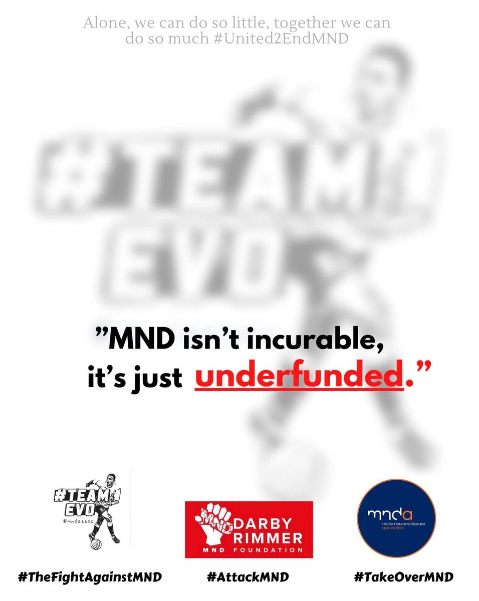 Sam Whitty (@sam_housing) on Twitter photo Let’s fight MND! Visit the links below to find out how you could help to fund research for MND;
mndassociation.org
darbyrimmermnd.co.uk
#TheFightAgainstMND #TakeOverMND #AttackMND #United2EndMND #MND #ALS
<a href="/DarbyRimmerMND/">Darby Rimmer MND Foundation</a> <a href="/mndassoc/">MND Association</a> Let’s fight MND! Visit the links below to find out how you could help to fund research for MND;
mndassociation.org
darbyrimmermnd.co.uk
#TheFightAgainstMND #TakeOverMND #AttackMND #United2EndMND #MND #ALS
<a href="/DarbyRimmerMND/">Darby Rimmer MND Foundation</a> <a href="/mndassoc/">MND Association</a>