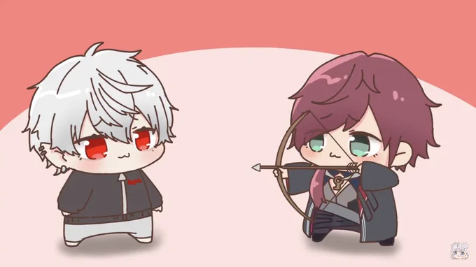 射貫かれる葛葉 