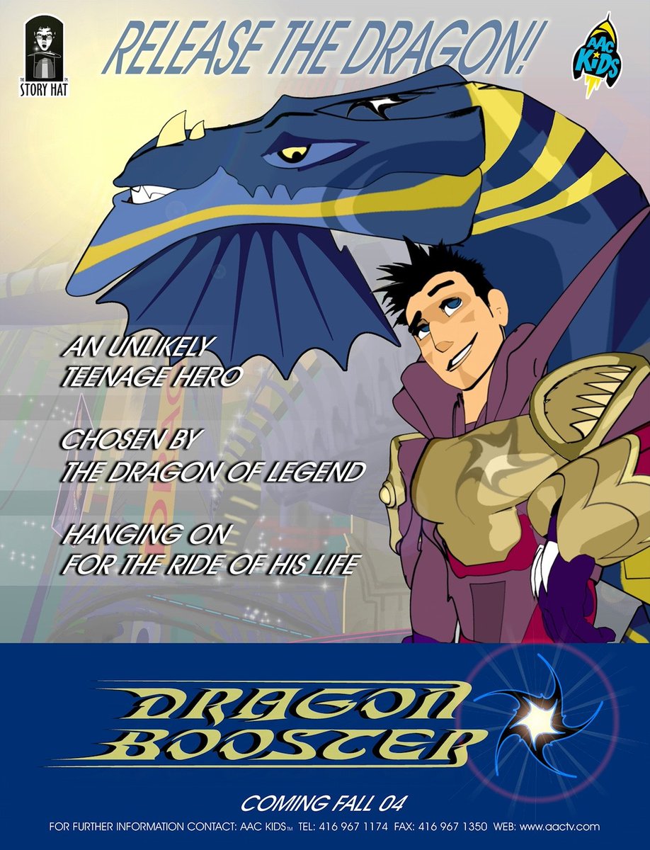DBZine's tweet photo. Hey #dragonbooster fans!
Here's part2 of the QnA with Rob! https://t.co/YVQCdevsmQ

If you want to submit follow up questions/fanmail, check this doc: https://t.co/XHOAgU59q3

Deadline: 15th of Jan

He's also shared the og promo poster of the show, before it was sold to Disney :) https://t.co/l1RXnW5M8P