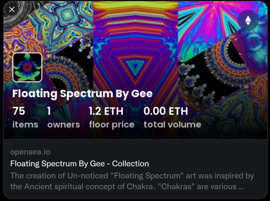 Spectral_Gee's tweet photo. What would your reaction be if I tell you, I started with garden focus light+used DIY mushroom box+aluminum foil to produce this art ?๐ก+๐ธ
https://t.co/dLazvZKKUI
#NFTs #lightspectrum #nftphotography @opensea @foundation #SuperRare #NFTCommunity #s0meone_u_know #spectrumart https://t.co/J8a8qjdsfk