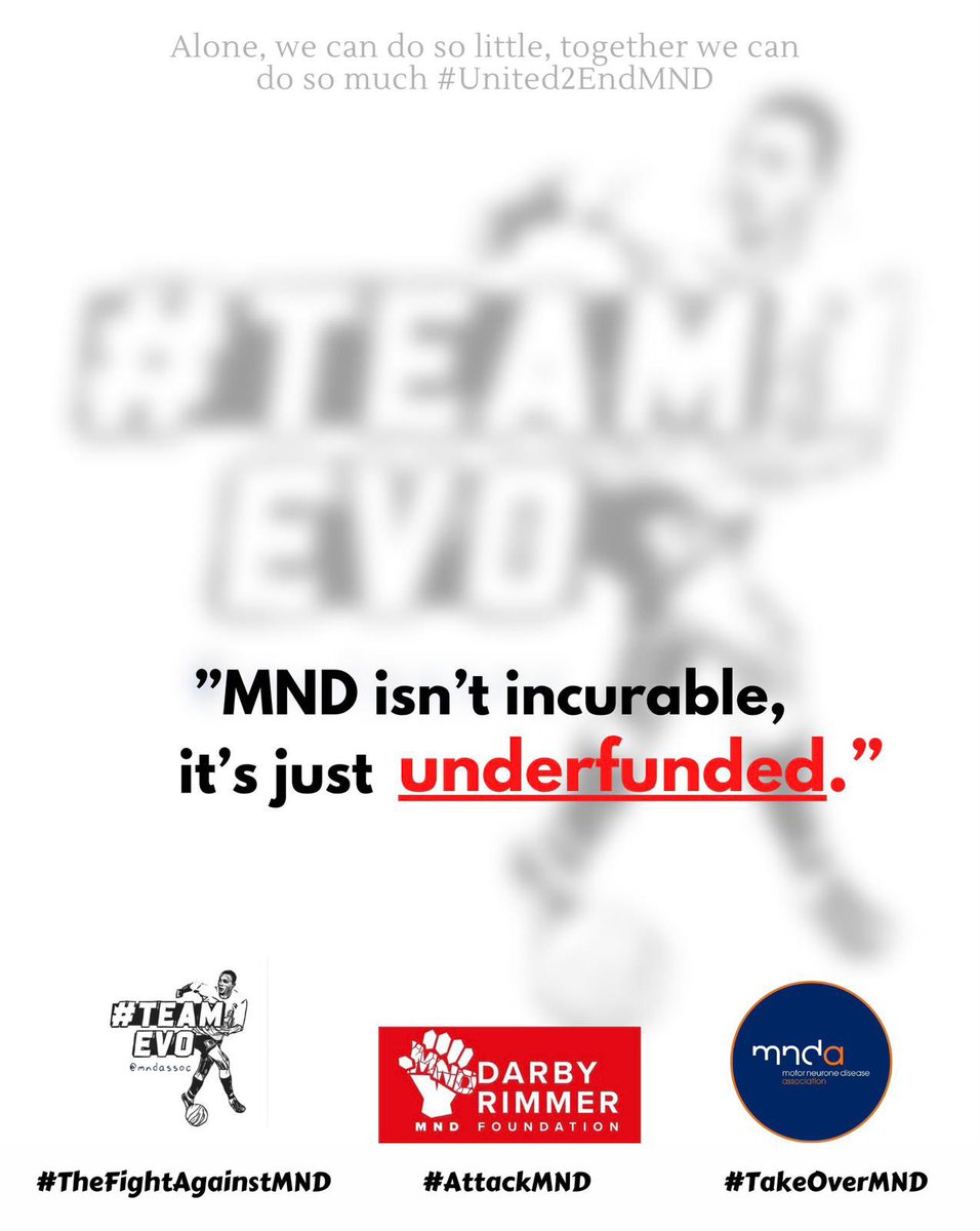 Let’s fight MND! Visit the links below to find out how you could help to fund research for MND; mndassociation.org darbyrimmermnd.co.uk  #TheFightAgainstMND #TakeOverMND #AttackMND #United2EndMND #MND #ALS