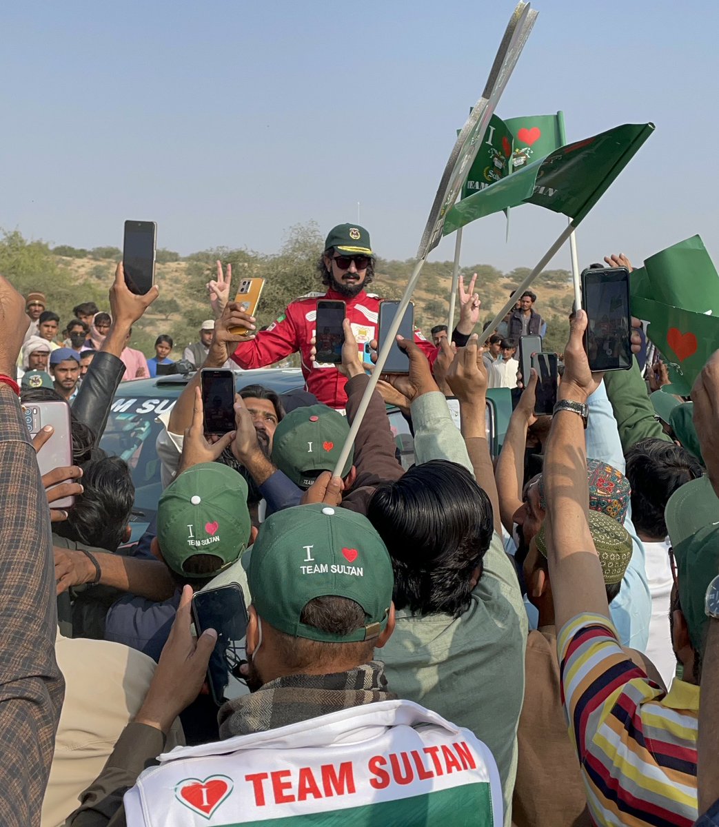 Won the Thar Rally AlhamdoLillah