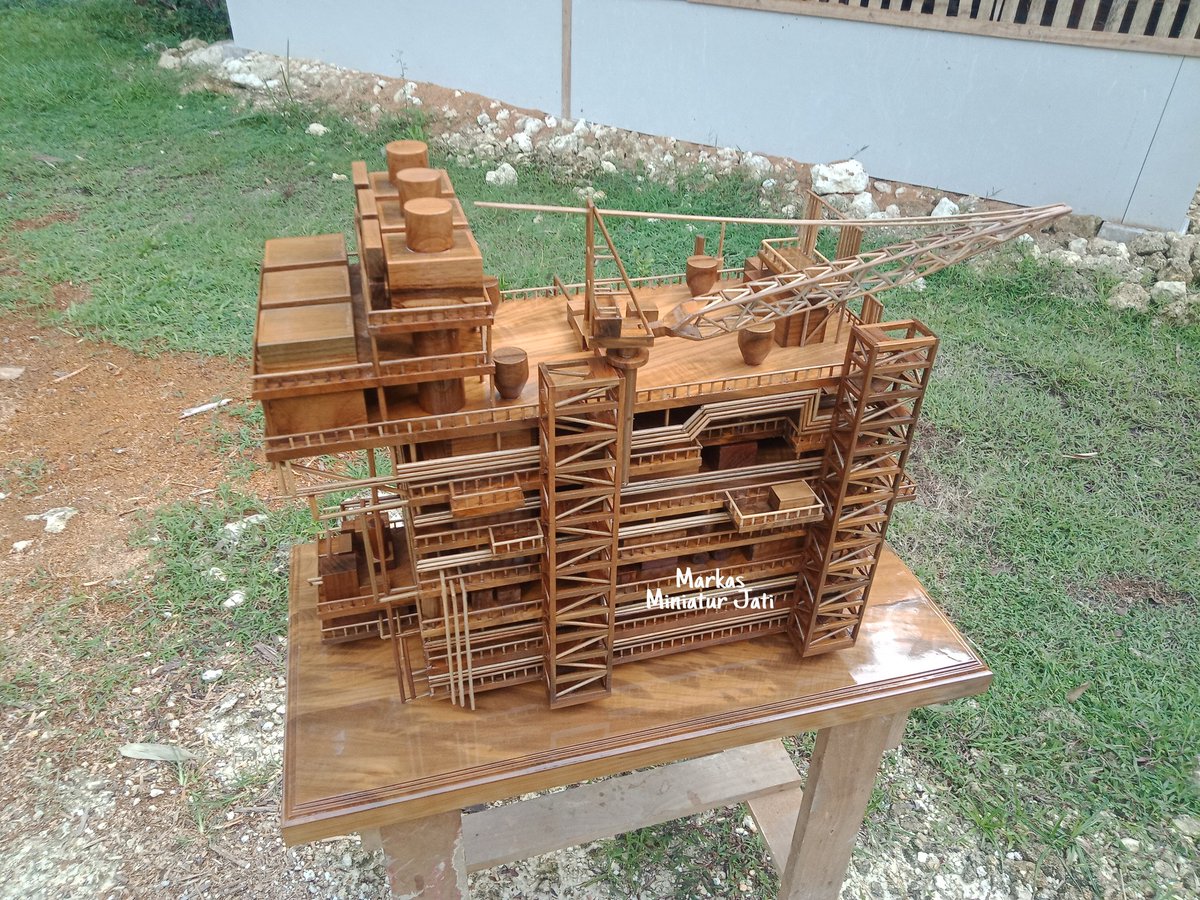 Replika Platform RIG Deck TYRA - batam, Indonesia