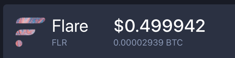 The $FLR token airdrop is finally nearly here. Less than 48 hours left till distribution begins. $FLR currently trades for nearly .50 a coin. Snapshot was taken over two years ago so those eligible should already be aware. Enjoy $XRP holders :)