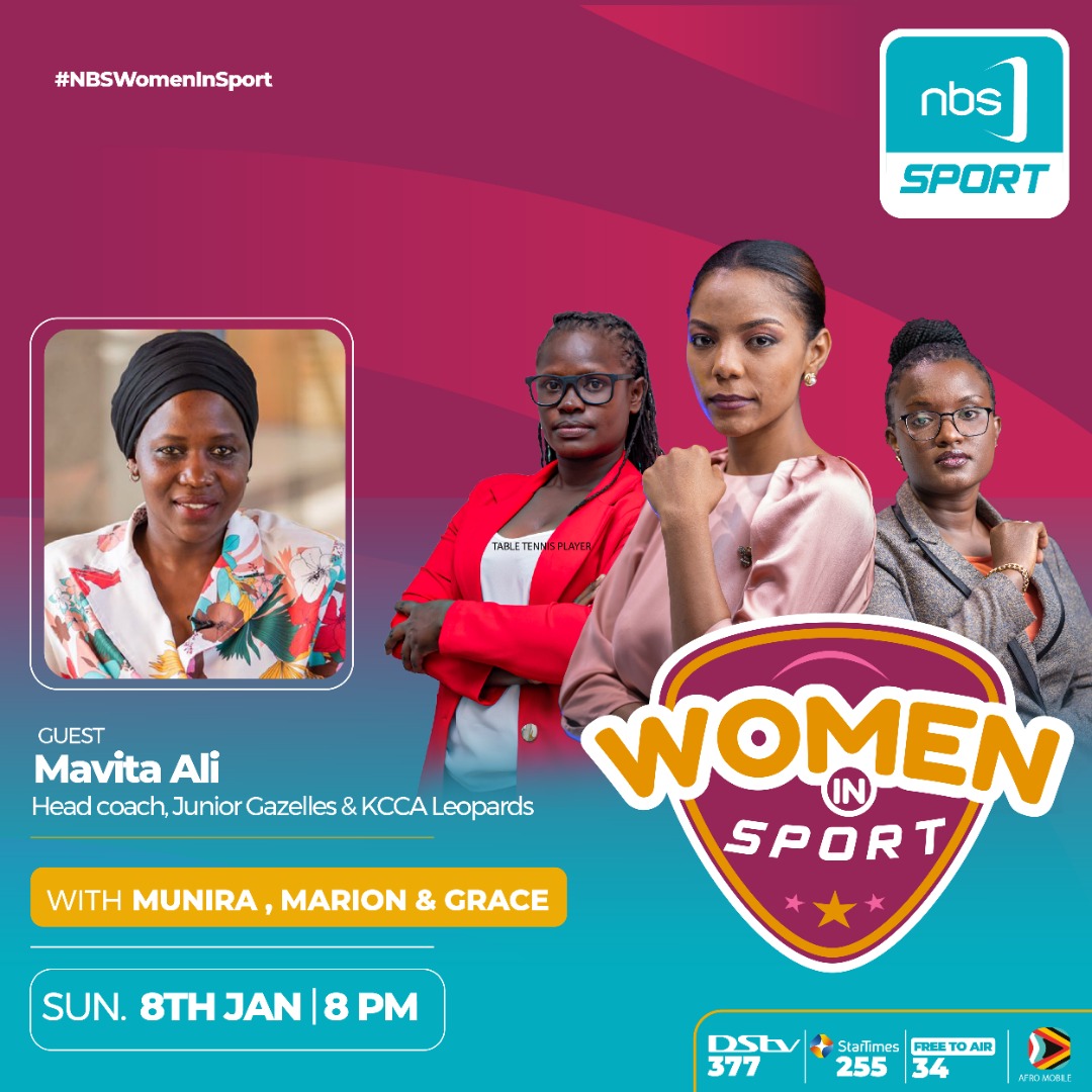 #NBSWomenInSport to serenade you with the feminine parity in the soccer fields of the Pearland.  

Remember to tune in every Sunday 8PM on @NBSportUg with @munirajbux
@gracelmbabazi 
#NBSSportUpdates
