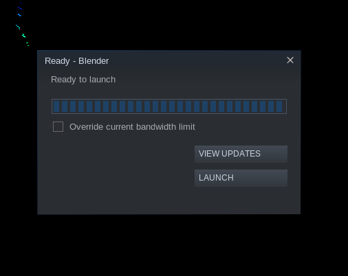 I am so glad #Blender is on #Steam now. Keeping Blender up to date on Linux was bothersome to say the least (especially for daily releases).

However now it is automatic... A big headache solved! :D