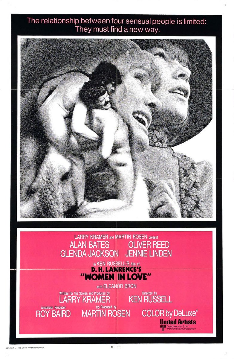 FilmMomatic's tweet photo. #NowWatching WOMEN IN LOVE #KenRussell #AlanBates #OliverReed #GlendaJackson #JennieLinden #EleanorBron #AlanWebb #VladekSheybal #CatherineWillmer #PhoebeNicholls #SharonGurney #ChristopherGable #MichaelGough #NormaShebbeare #NikeArrighi #JamesLaurenson #MichaelGrahamCox https://t.co/NEt2u9q10x