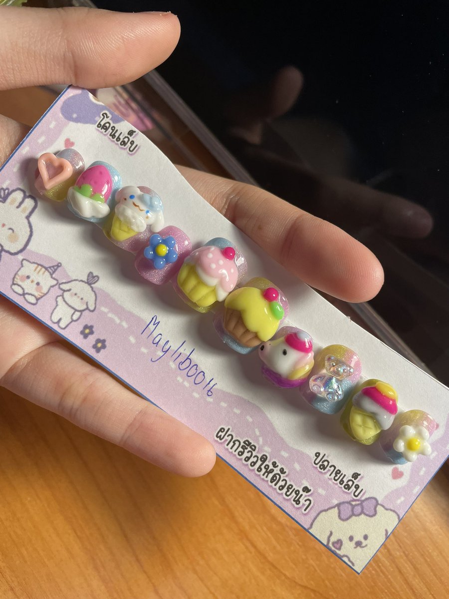 Mayliboo shop เล็บเจลแท้100%💅✨ tweet media