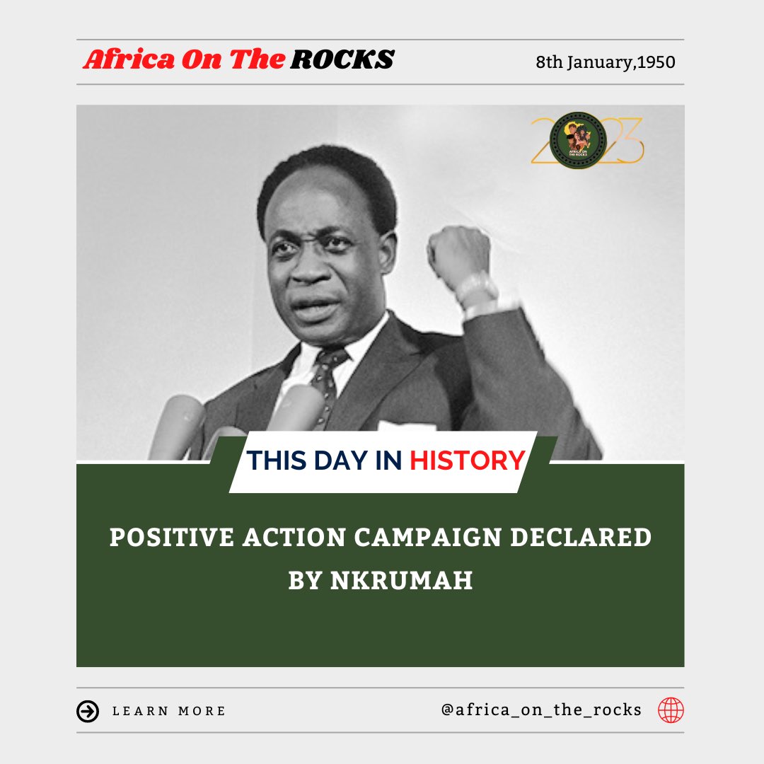 Today in History in 1950, Kwame Nkrumah declared Positive Action day, a series of protests and strikes to fight against British …..
#mali #art #africa #nigeria #carribean #eastafrica #youth #ghana #westafrica #architecture #35mm #africanphotography #sudan #culture #fashion