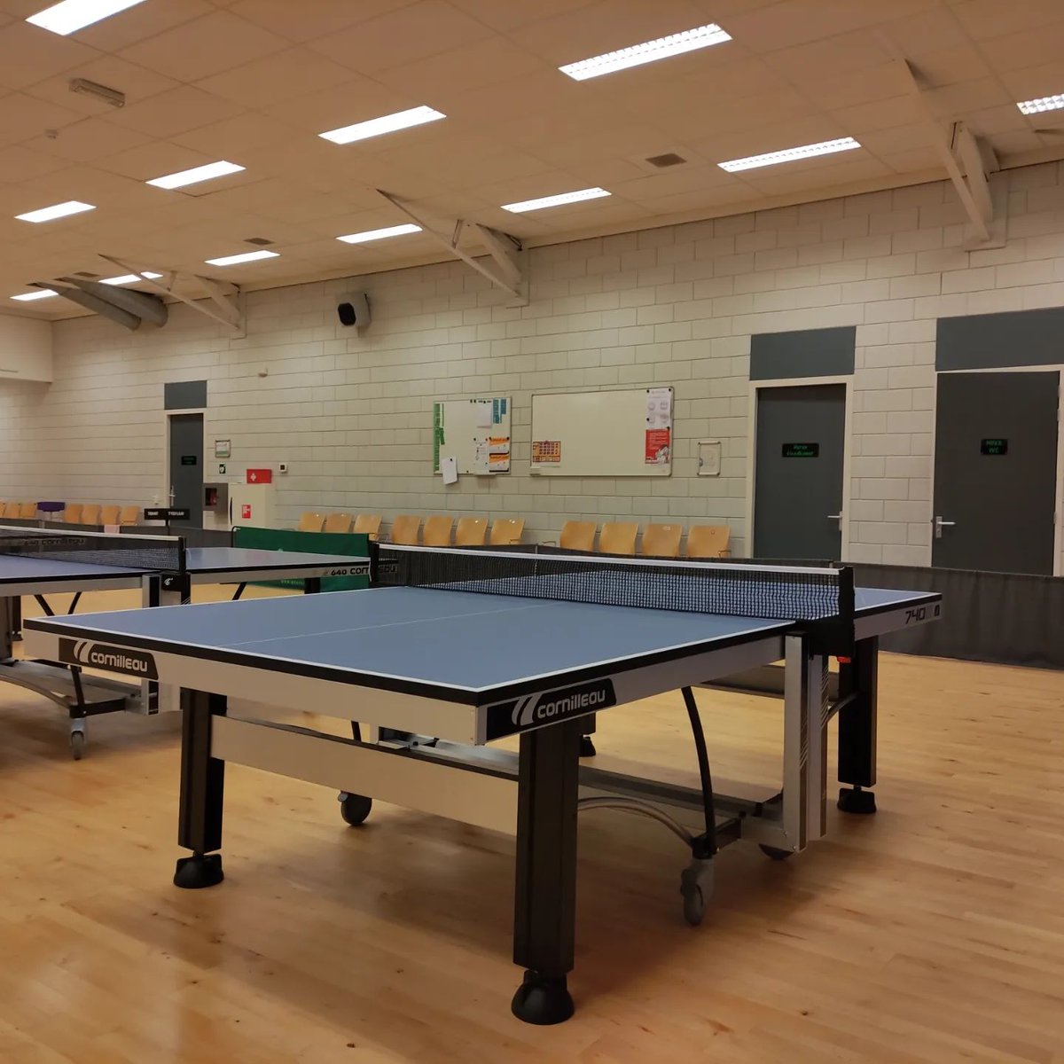Gisteren is de eerste van vijf nieuwe #Cornilleau 740 <a href="/ittffoundation/">ITTF Foundation</a> gecertificeerde tafels in elkaar gezet. 

Geleverd door <a href="/BuffaloNL/">Buffalo.nl</a>