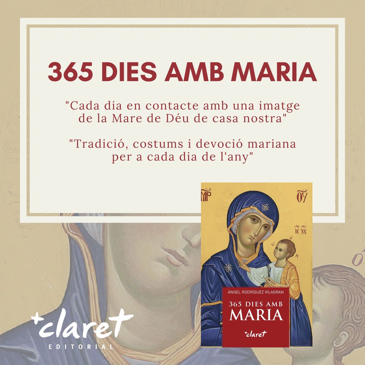 angeldelaweb's tweet photo. 💙 #BonDiumenge! Avui a #365DiesambMaria parlo de la Mare de Déu dels #Fillols #Lleida #Segrià +info https://t.co/vMjCW65thb #llibres #libros #tradicions #costums #etnografia #lectura #BonDia #LibrosRecomendados @LlibreriaClaret https://t.co/phypVhh5IR