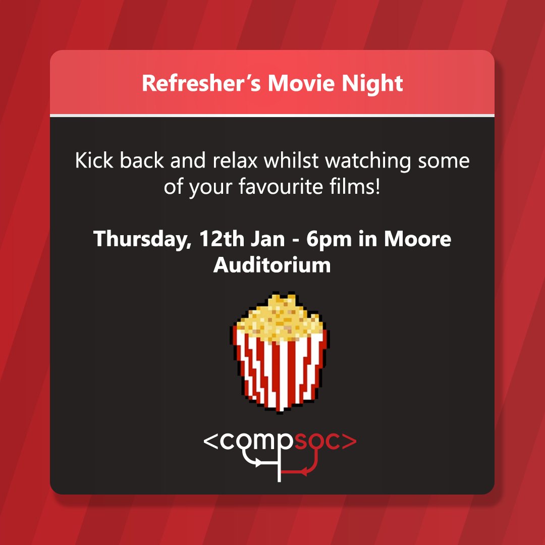 Join us from tomorrow onwards for a week of Refreshers events! Ranging from gaming socials to pub nights out, there's something everyone will enjoy!