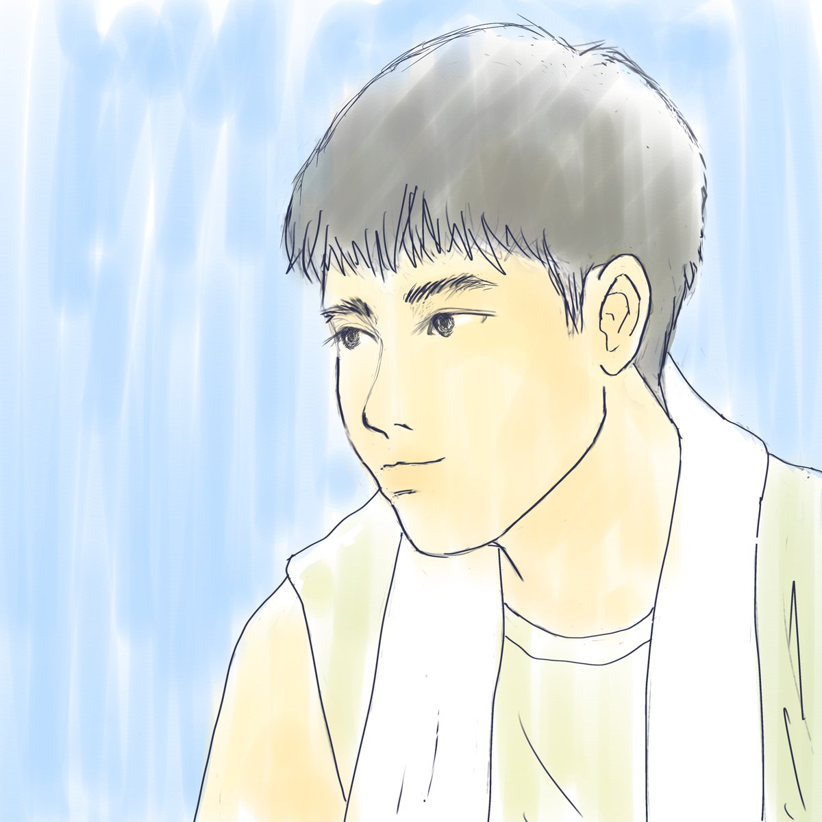 LunediIl's tweet image. January birthday boys. Happy Birthday!!
on 9th Boat, on 12th Gun
(ref. No. 27)
Boatさん、誕生日を祝いますと言いながらランニングにタオル姿にしてすみません。
#gunnapatn #boattaratipa #SunSky #BoatGun #GoldenBloodtheseries