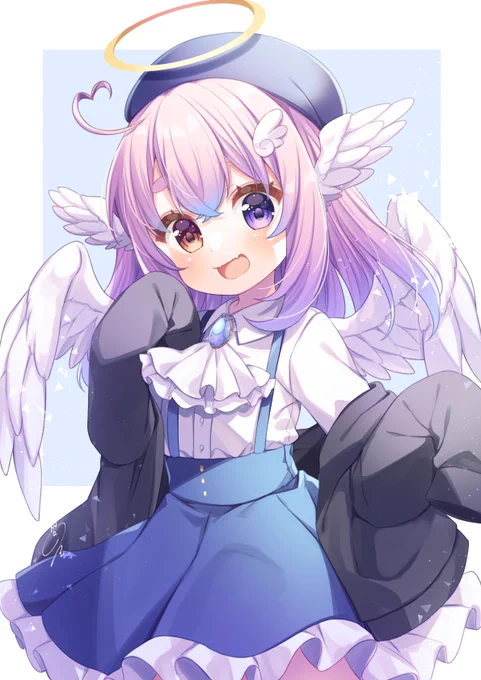 娘ちゃんを描かせていただきましたʚɞ#ももたあーと#Skeb #Commission 