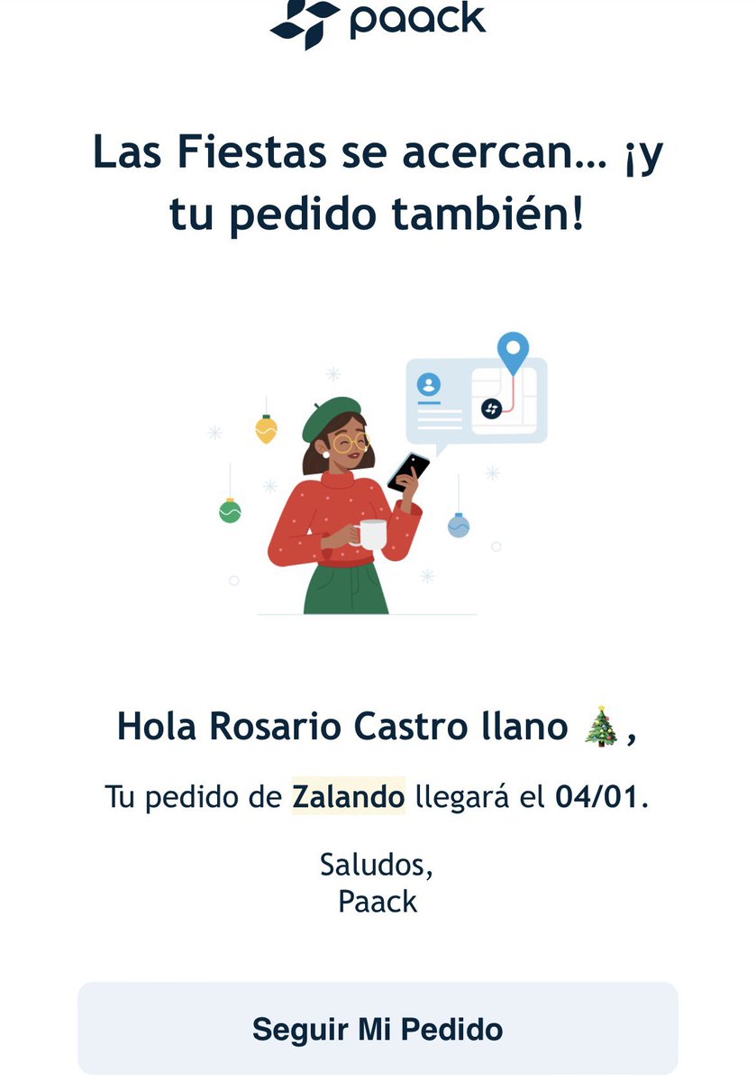 Charota91's tweet photo. Hice un pedido el 28 de diciembre en @Zalando con fecha garantizada de entrega el 5. #PAACK es la empresa de transporte encargada de hacer la entrega y todos los días va postergando un día la fecha de entrega del paquete hasta que hoy la han cambiado para el día 15 @facua https://t.co/Utm2LfwUyG