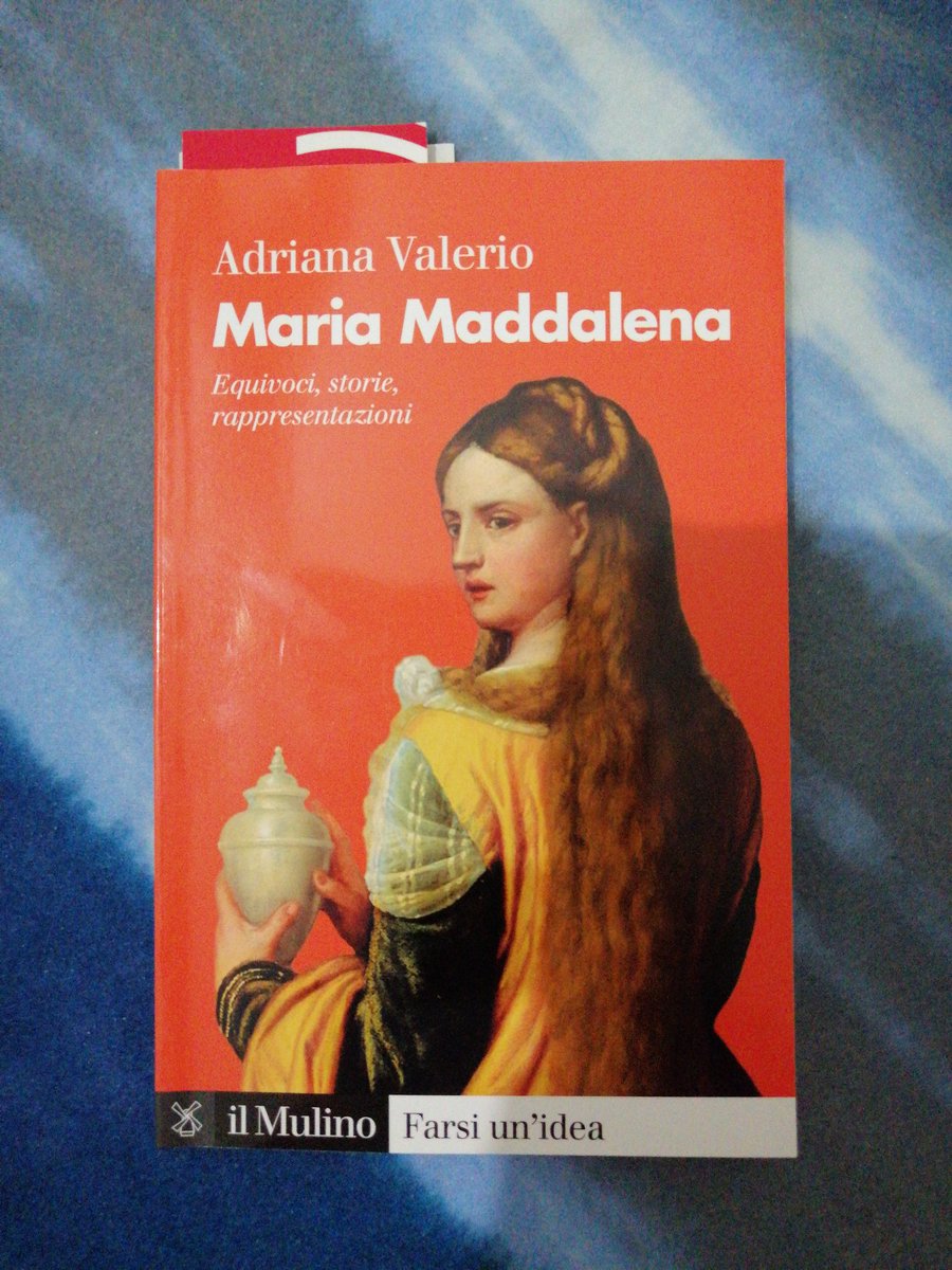 #domenicaincipit
@letsbookorg 
Adriana Valerio, 'Maria Maddalena', @edizionimulino 
'Nei vangeli canonici i personaggi femminili sono citati spesso in maniera generica o anonima [...]. Maria la Maddalena, invece, è l'unica a essere costantemente nominata in tutti i testi,[...]'.