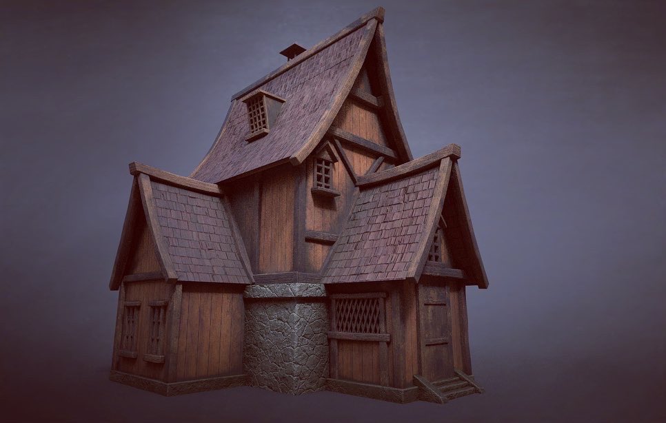 faycrest's tweet photo. A little pre-viz for Solita. Still working on a style guide for how we’ll handle the environment art. So we’re exploring options right now. Kind of like this moody look tho

#IndieGameDev #3dmodeling #fantasy #medieval #gameart https://t.co/wGSPwuAxb5