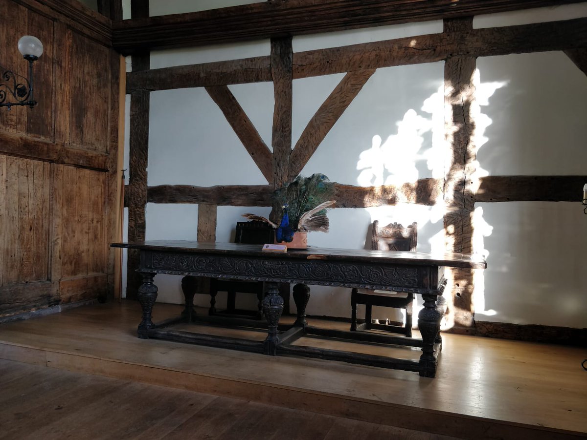 OrdsallHall's tweet photo. Christmas is now down and the Hall feels refreshed again!
We're open today 11:30-4pm for visits, coffees and strolls in the gardens.
#opensundays #ordsallhall #freemuseum #januaryrefresh https://t.co/sYeQsIyEz1