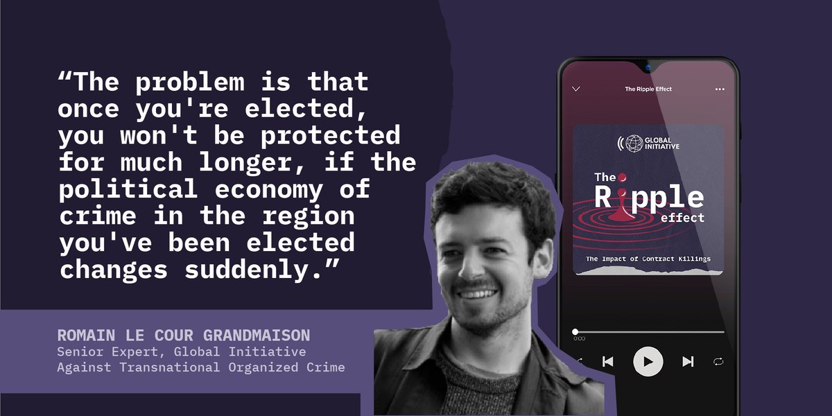 GI_TOC's tweet image. 🇲🇽 While pressure and awareness from #civilsociety is crucial, what are the practical protections offered to politicians in #Mexico?

🎧 Hear from @romainlecour in the latest episode of #TheRippleEffect podcast ⤵️
link.chtbl.com/RippleEffectGI…

#AssassinationWitness