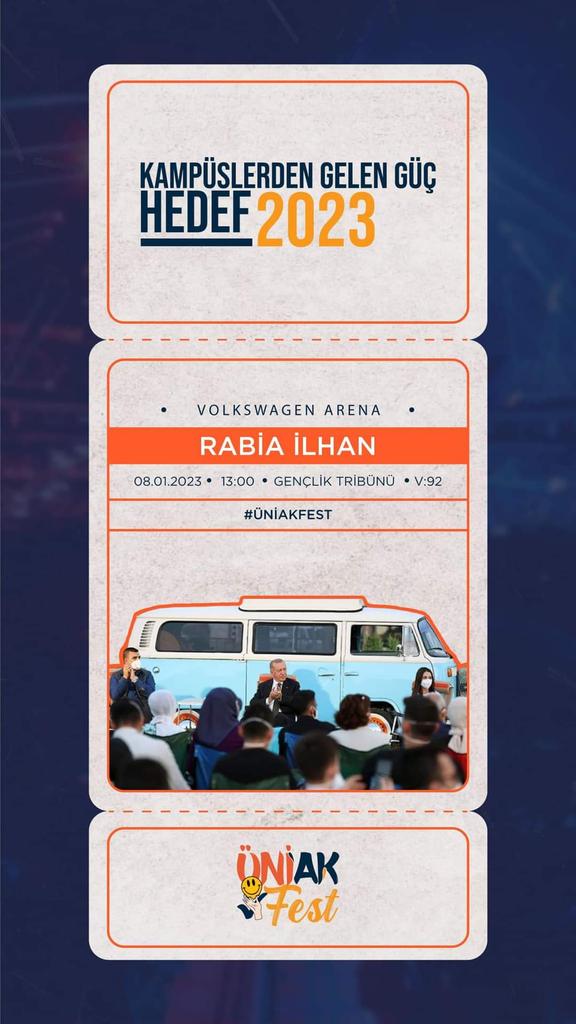 Akdava20231's tweet photo. Gençler Büyük buluşma için hazır mısınız?   

Saat 13:00’de Volkswagen Arena’da görüşmek üzere👋 

@AKGenclikGM 
@akgencistanbul

 #ÜniAKFest https://t.co/u6P2v1s6Fg