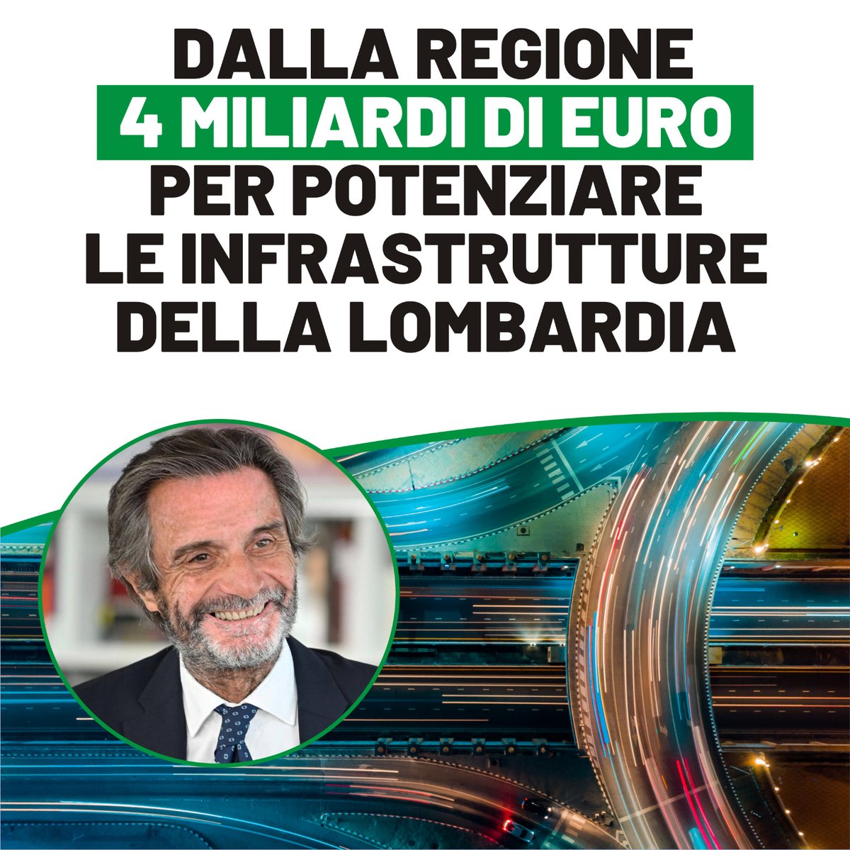 Abbiamo messo a disposizione dei Comuni lombardi oltre 4 miliardi di euro per potenziare le nostre infrastrutture e rendere ancor più forte il sistema economico lombardo. Un'azione concreta che ha permesso la realizzazione di varie opere e che dimostra il saper fare dei lombardi.