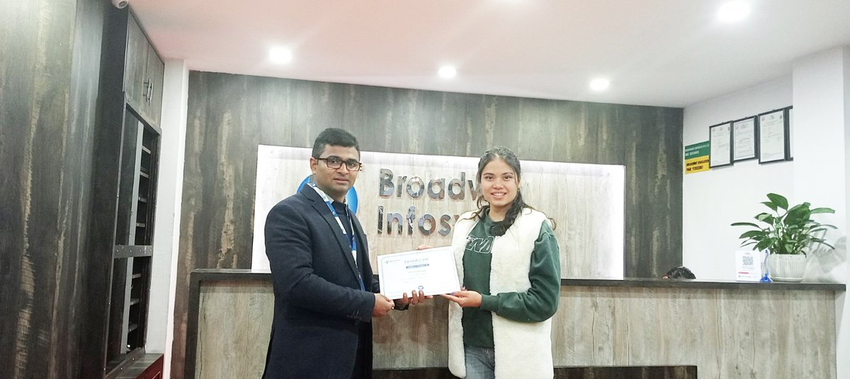 broadwayinfosys's tweet image. Broadway Infosys certifying our students for their course completion!

Some glimpses of students receiving their respective certificates!

Wishing the students all the best for your future endeavours!

#Certification
#ITTraininInNepal
#InternshipAndPlacement
#BroadwayInfosys