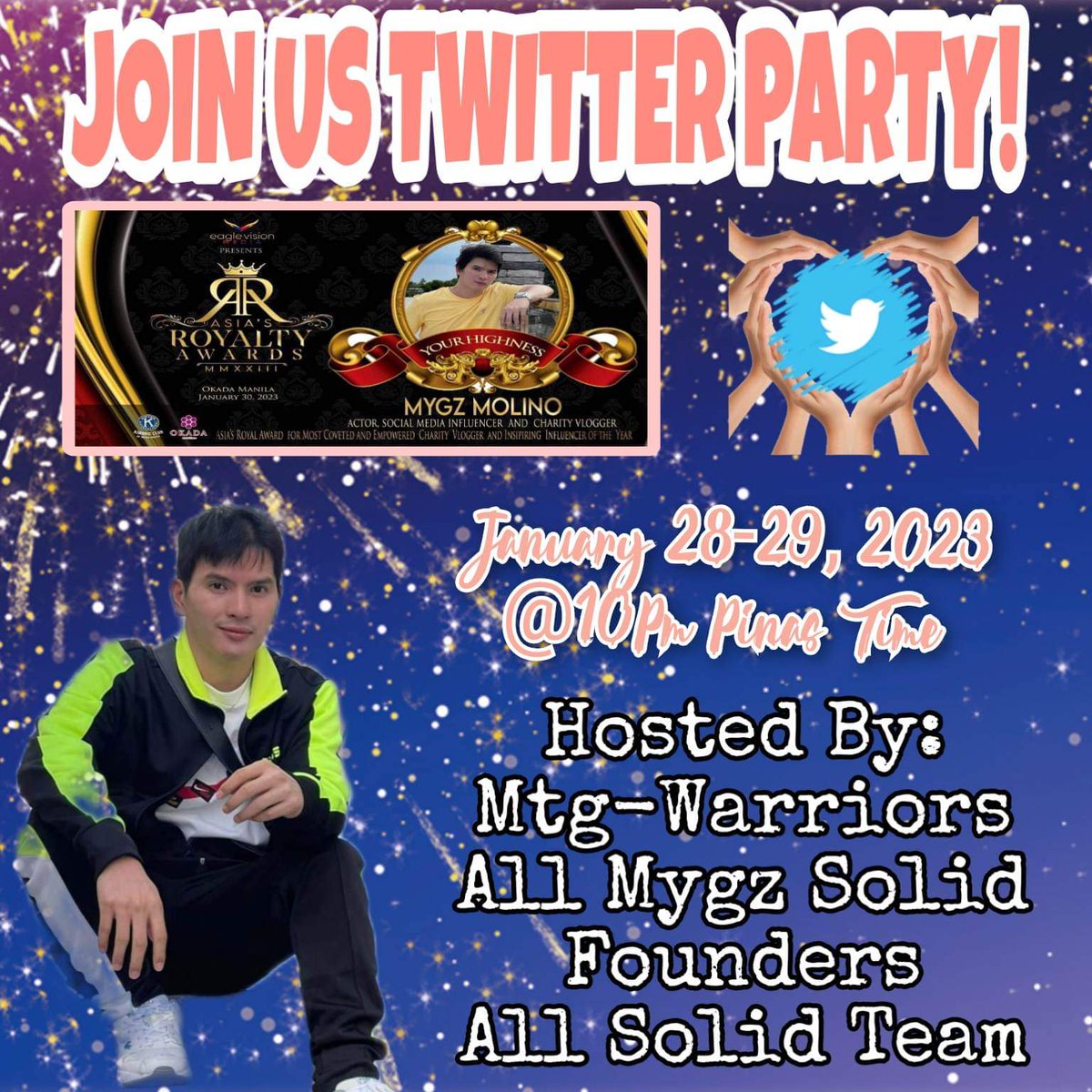 Join our Twitter party..
