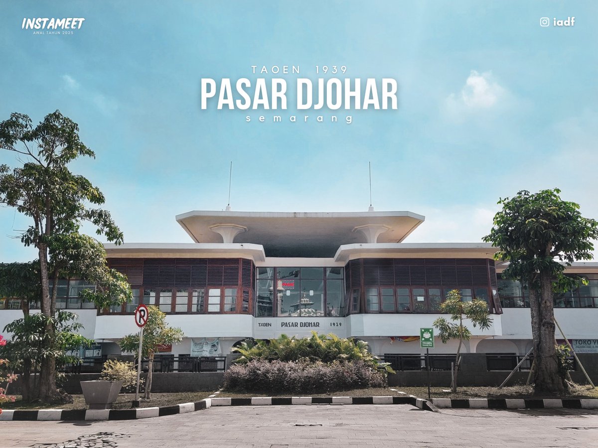 iadf's tweet photo. - Pasar Djohar -
semarang
taoen 1939
by Herman Thomas Karsten

#iadf
@instameet.smg @wwim.indonesia #instameetawaltahun #instameetawaltahun2023 #instameetawaltahunsemarang2023
#pasardjoharsemarang #pasarjoharsemarang #exploresemarang #semaranghits #semarangheritage #semarang https://t.co/56DIPqTMHX