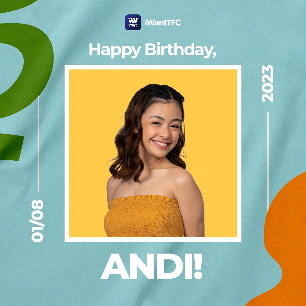 ofc_iwant's tweet photo. Happy birthday, @iamandiabaya! 🎂🥳
From your iWantTFC fam! https://t.co/kHXNFnFyrg
