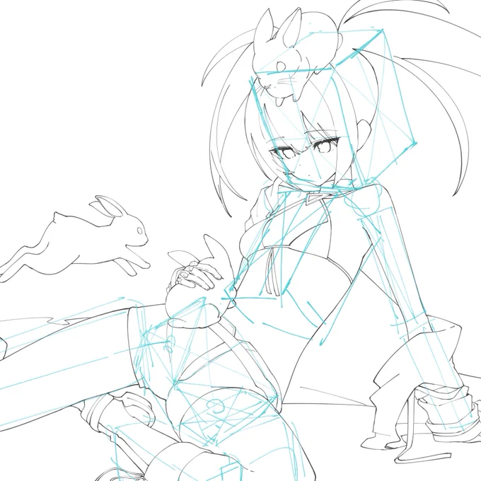 pixivFANBOXでラフの描き方について(2022.12.07更新)を公開しました!  