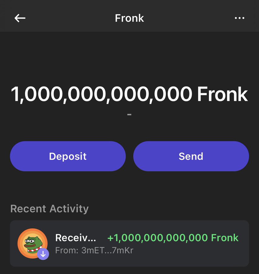 ohfargo's tweet photo. Who wants some $fronk 🎉

@hey_wallet send 500 $fronk to the first 300 retweets 🎁

Send 1000 $fronk to everyone who comments #fronk 😍 https://t.co/0mS60RSxh6