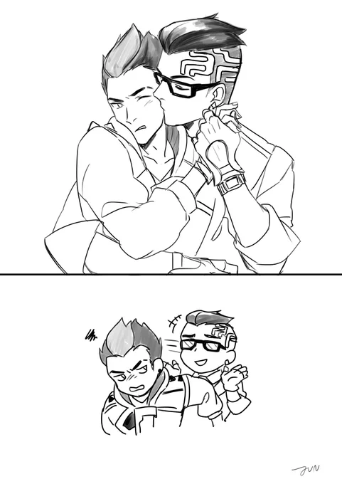 I just got some things in my mind and quick draw it before I forget. LOL

#valorantfanart #yomber #yoru #chamber 