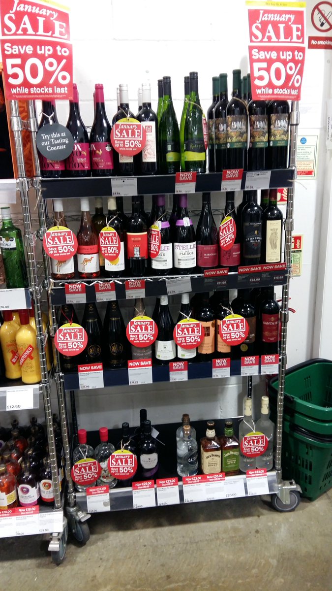 Plenty of bargains and quality wines reduced in our January sale #wokingham #winesale