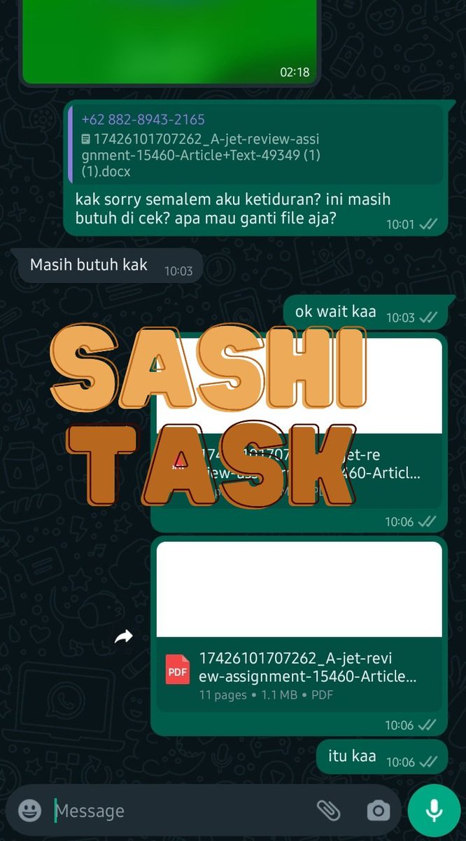 cek plagiasi turnitin lagiii! yuk yg mau bisa langsung ke aku, fastrep lgsg proses after payment. makin banyak cek makin banyak diskon!✨️ wa.me/6285156068584