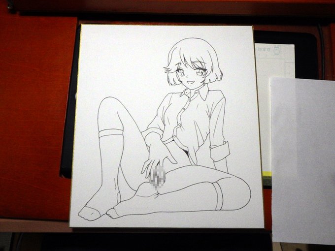 久しぶりにアクリラガッシュ使いました。 