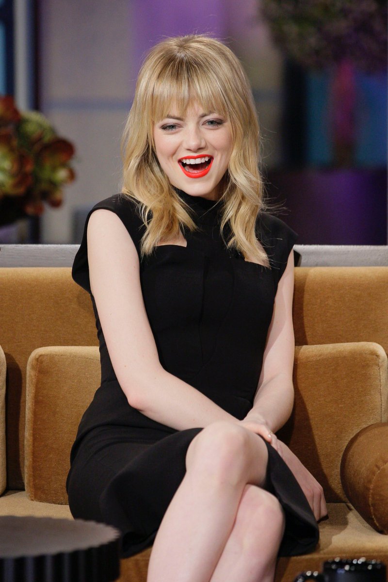 emma stone throwbacks fan account on Twitter "January 8, 2013 Emma