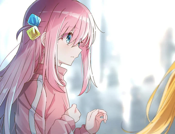 ぼっちちゃんの横顔すき 