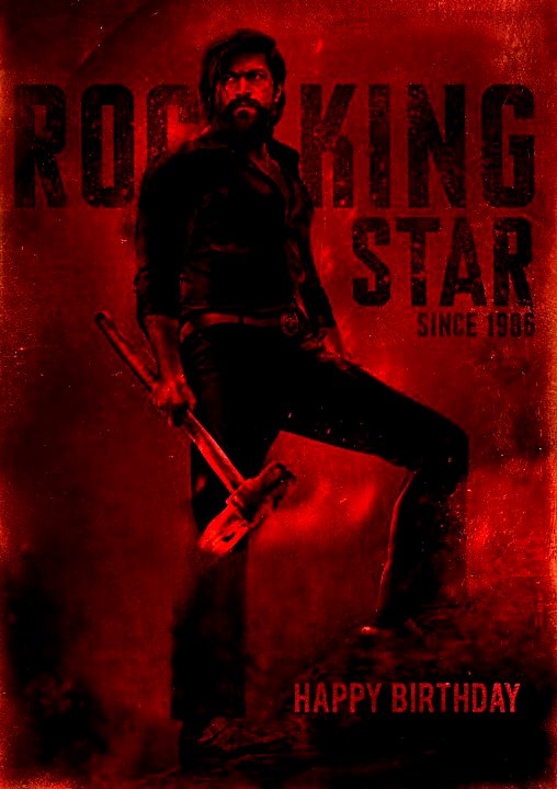 #HappyBirthdayRockingStarYash