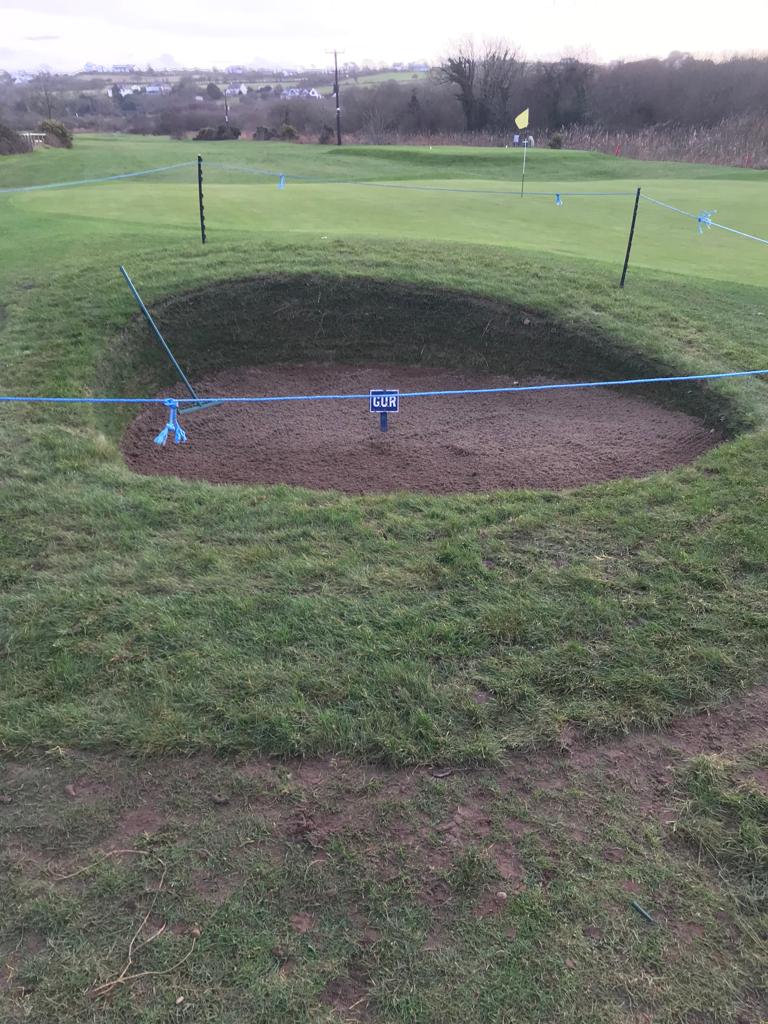 abersochgolf's tweet photo. ⛳️Course Improvements ⛳️
We have been very busy the last few months making course improvements, Here is just one of them..
New bunkers either side of the 1st 
#courseimprovements #workinghard #newbunkers #clwbgolffabersoch #abersochgolfclub https://t.co/8ViU23TYDG