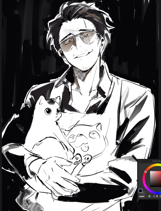 เพิ่งดูซีสองแล้วอยากวาดคุณเท็ตสึ 