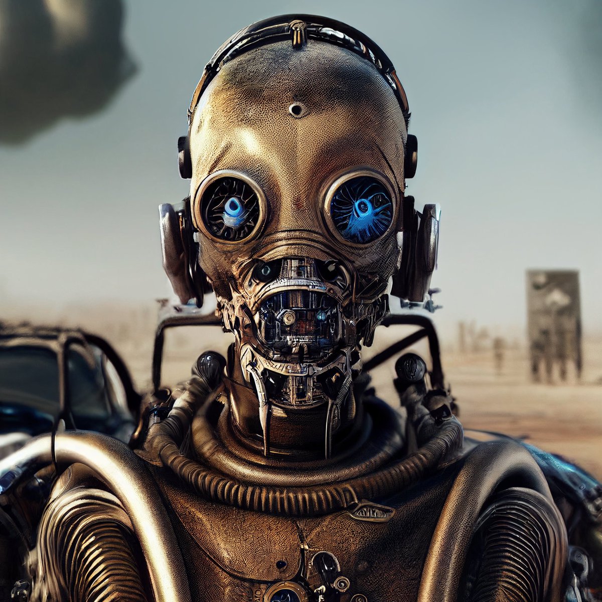 braindumpAI's tweet image. Steampunk Dystopia #3

🔽
Imagine a dystopian world in the year 2820 where humans were replaced by machines due to the unfriendly conditions on planet earth.

#midjourney #aiart #ai #aiartcommunity #imagine #midjourneyart #midjourneyai #robot #steampunk #dystopia #madmax