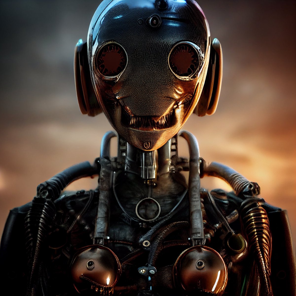 braindumpAI's tweet image. Steampunk Dystopia #1

🔽
Imagine a dystopian world in the year 2820 where humans were replaced by machines due to the unfriendly conditions on planet earth.

#midjourney #aiart #ai #aiartcommunity #imagine #midjourneyart #midjourneyai #robot #steampunk #dystopia #madmax